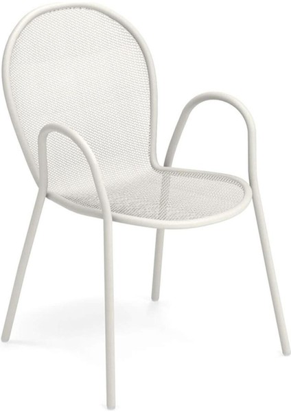 Ronda Matt White Çelik Bahçe Sandalyesi fırsatları