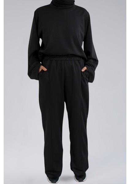 Mevsimlik Crop Pantolon Takım- Mevsimlik Kumaş Crop& Düz Paça Cepli Pantolon Kadın Takım fiyatları