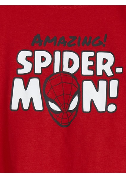 Yeni Sezon Spiderman Baskılı Erkek Çocuk Pijama Takım modelleri