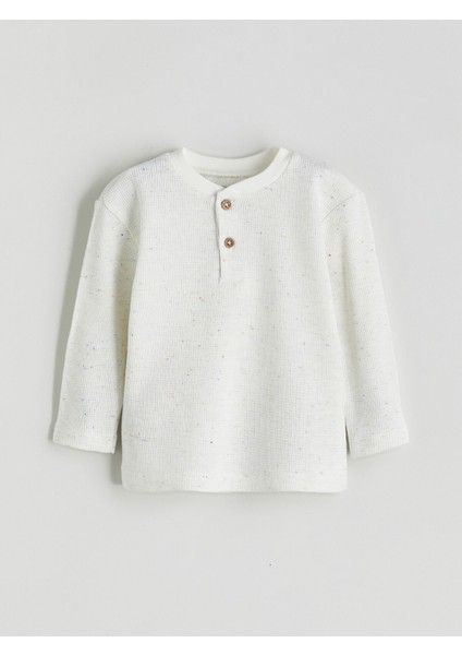 Yeni Sezon Bisiklet Yaka Erkek Bebek Tişört ve Şort 2'li Takım fırsatları