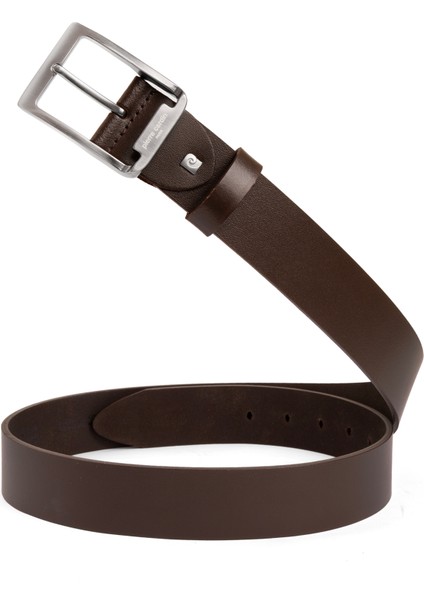 Kahve Analin Deri Erkek Kemeri (En 4 Cm) PC4100H0I fiyatları