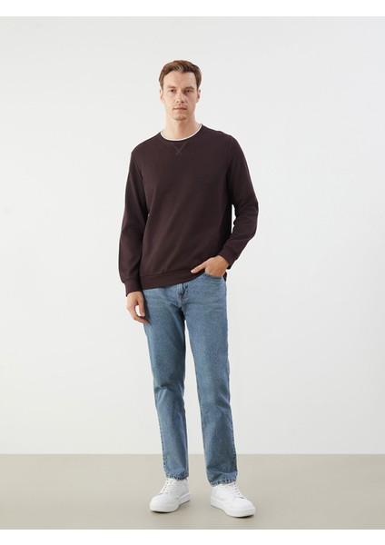 Yeni Sezon Bisiklet Yaka Uzun Kollu Erkek Sweatshirt fiyatları