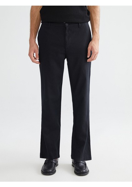 Yeni Sezon Standart Kalıp Keten Karışımlı Erkek Pantolon fiyatları