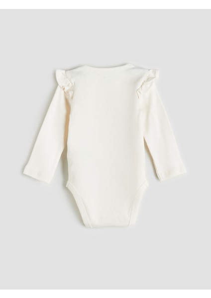 Yeni Sezon Bisiklet Yaka Uzun Kollu Baskılı Kız Bebek Takım 3'lü indirimleri