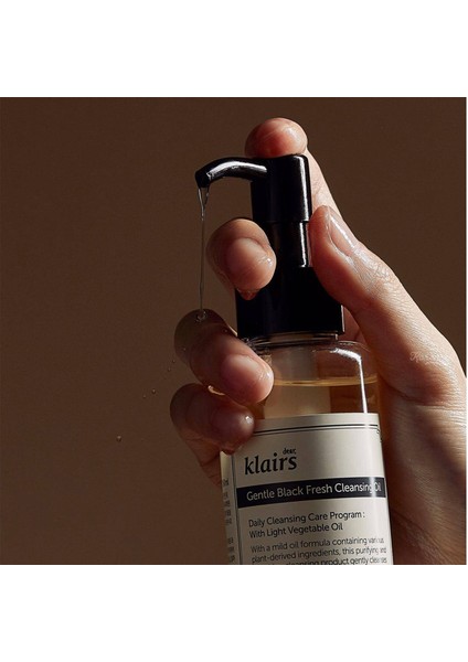 Gentle Black Fresh Cleansing Oil - Nazik Makyaj Temizleme Yağı 150ML fırsatları