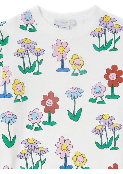 Kemik Baskılı Kız Çocuk Sweatshirt modelleri