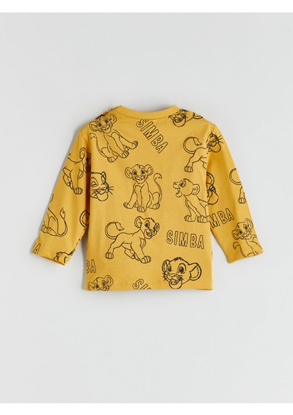 Yeni Sezon Aslan Kral Baskılı Erkek Bebek Pijama Takımı fırsatları