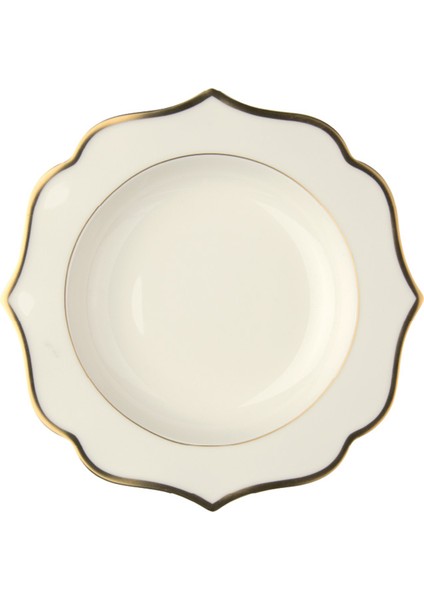Ionica Fildişi Altın Rengi Detaylı Bone China 18 Parça 6 Kişilik Yemek Takımı fiyatları