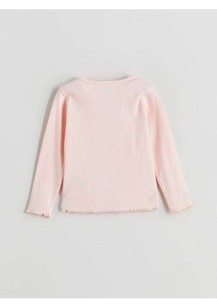 Yeni Sezon Kurdele Detaylı Kız Bebek Tişört 3'lü fırsatları