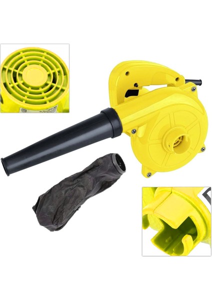 PM-7977 Elektrikli Kompresör Blower Hava Üfleyici AC220 Volt - 600 Watt (16000RPM 50Hz)