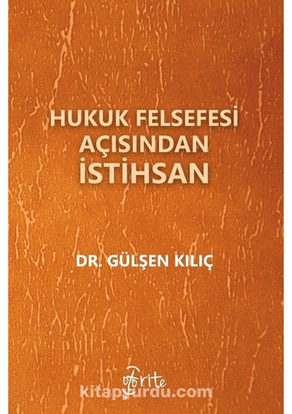 Hukuk Felsefesi Açısından Istihsan