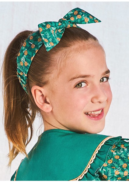 Sunmermaid Sarı Desenli Kız Çocuk Saç Bandı modelleri