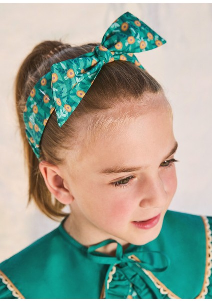 Sunmermaid Sarı Desenli Kız Çocuk Saç Bandı fırsatları