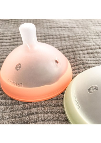 Orta Akışlı 3-6 Ay Turuncu Antikolik Silikon Biberon Emziği modelleri