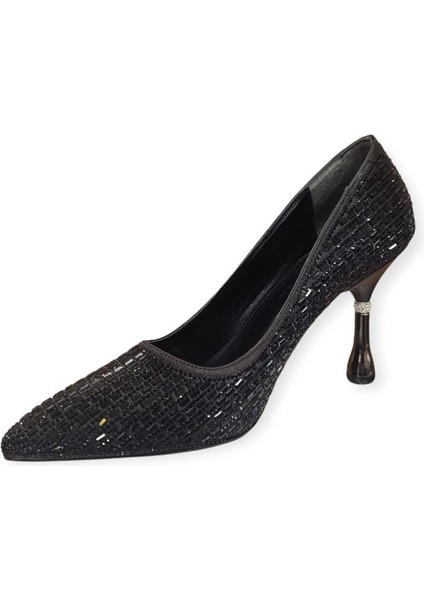 Beet 25BK238.38 Sivri Burun Taş Detaylı Kadın Stileto modelleri