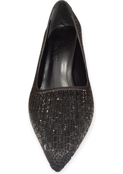 Beet 25BK238.38 Sivri Burun Taş Detaylı Kadın Stileto fırsatları