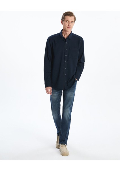 Yeni Sezon Regular Fit Kısa Kollu Gabardin Erkek Gömlek fiyatları