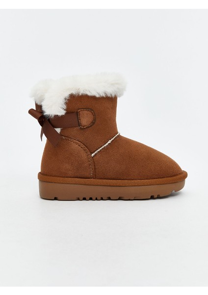 Yeni Sezon Süet Görünümlü Kız Bebek Bot fiyatları