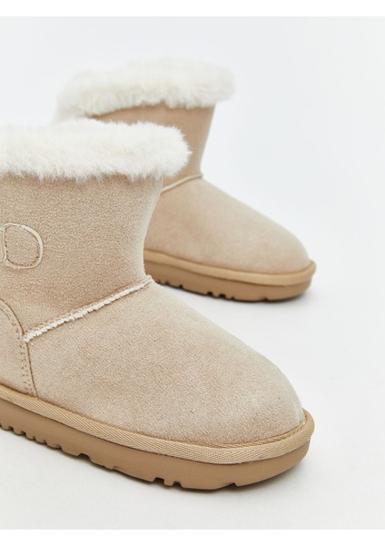 Yeni Sezon Süet Görünümlü Kız Bebek Bot modelleri