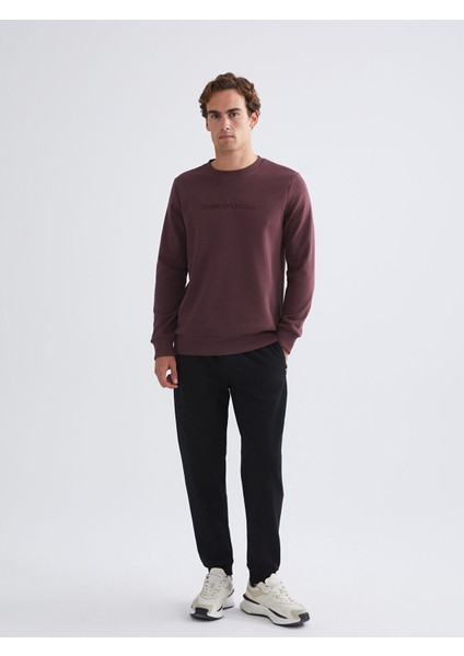 Yeni Sezon Bisiklet Yaka Baskılı Erkek Sweatshirt fiyatları