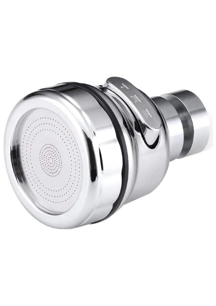 Setsuyaku Musluk Ucu 3 Fonksiyonlu, 360 Oynar Başlıklı Su Tasarruflu Batarya Başlığı