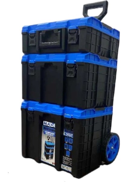 Tksml Organizerli 3’lü Tekerlekli Takım Çantası