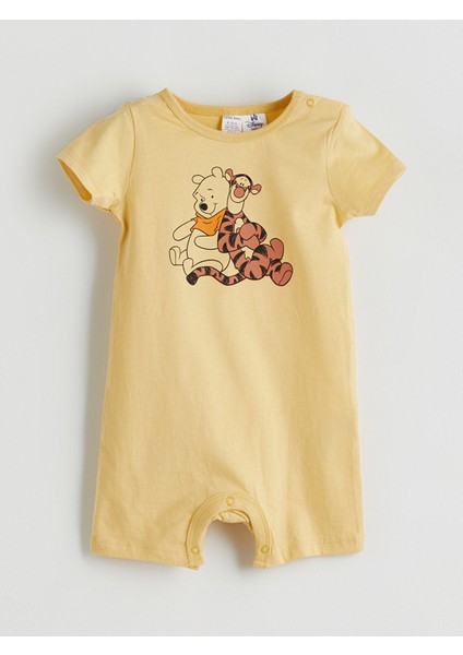 Yeni Sezon Winnie The Pooh Baskılı Erkek Bebek Tulum 2'li fiyatları