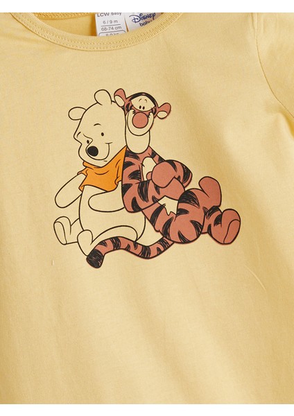 Yeni Sezon Winnie The Pooh Baskılı Erkek Bebek Tulum 2'li modelleri