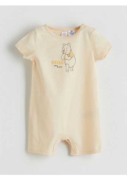 Yeni Sezon Winnie The Pooh Baskılı Erkek Bebek Tulum 2'li indirimleri
