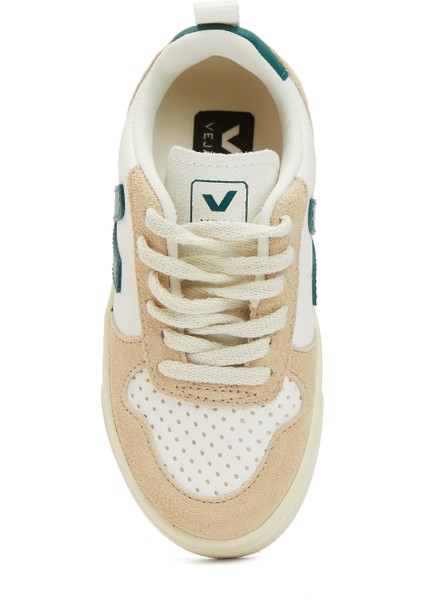 Small V-10 Laces Beyaz Deri Unisex Çocuk Sneaker fırsatları