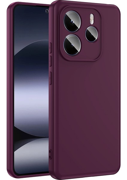 Redmi Note 14 5g Kılıf N7TH Mara Lansman Kapak - Koyu Mor