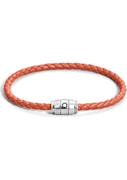 Meisterstück Turuncu Erkek Deri Bileklik