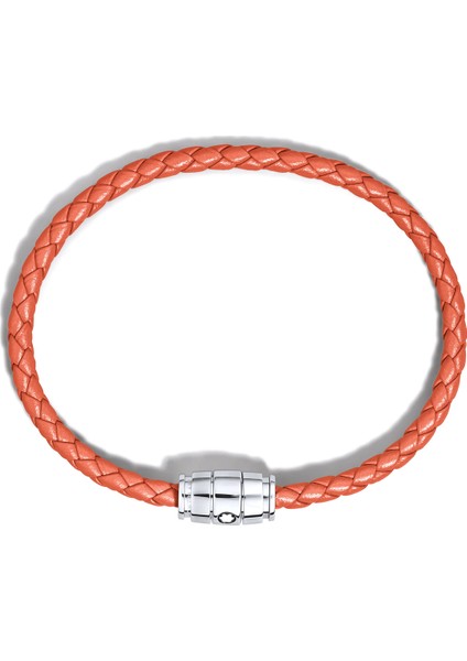 Meisterstück Turuncu Erkek Deri Bileklik modelleri