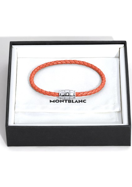 Meisterstück Turuncu Erkek Deri Bileklik fırsatları