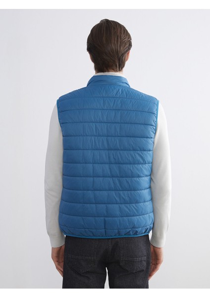 Yeni Sezon Standart Kalıp Dik Yaka Erkek Şişme Yelek indirimleri