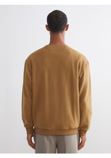 Yeni Sezon Bisiklet Yaka Erkek Sweatshirt fırsatları