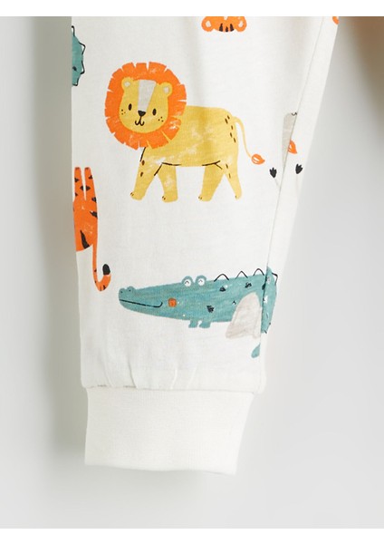 Yeni Sezon Baskılı Erkek Bebek Pijama Takım 2'li fırsatları