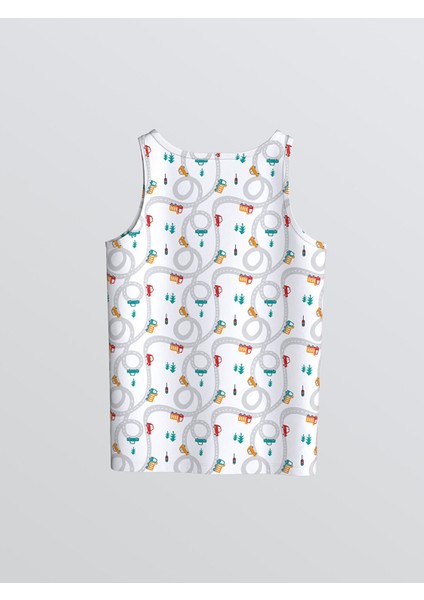 Yeni Sezon Bisiklet Yaka Baskılı Erkek Çocuk Atlet 2'li fırsatları