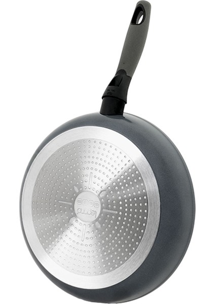 Colorgy Diamond Pro Gri Kulplu Seramik Tava 28 cm modelleri