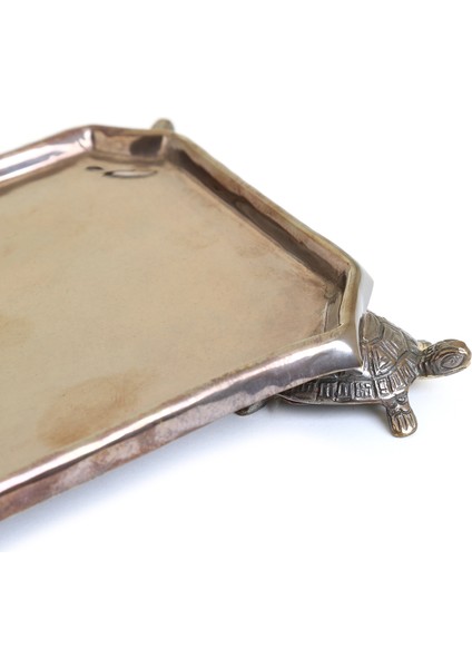 Bronz Kaplumbağa Tepsili Şamdan fiyatları