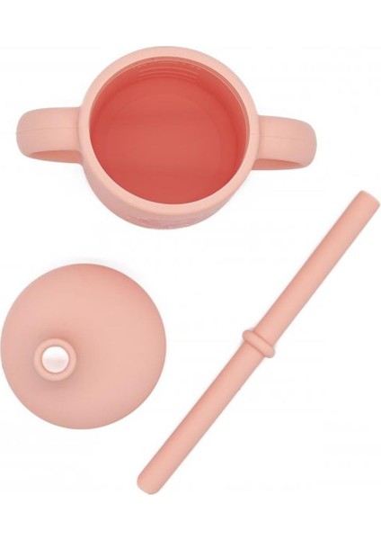 Ahtapot Desenli Silikon Çocuk Pipetli Suluk 120 ml fırsatları
