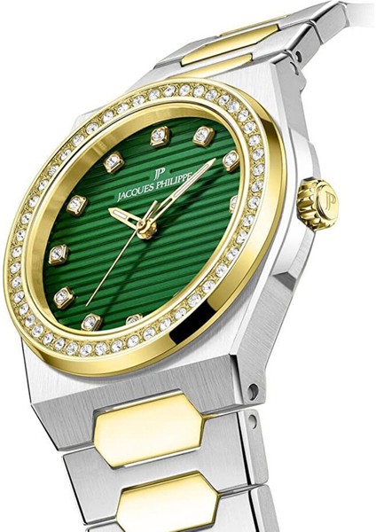 Swiss Made JPQLS7273X8 Altın Rengi Metalik Gri Çelik Kadın Kol Saati modelleri