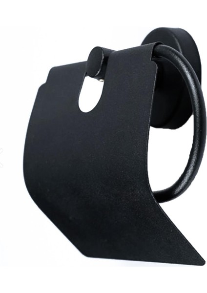 Kapaklı Metal Wc Kağıtlık Duvar Tipi Paslanmaz Tuvalet Kağıt Aparatı Dayanıklı Banyo Aksesuarı Siyah fırsatları