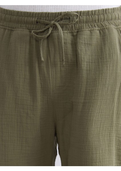 Yeni Sezon Rahat Kalıp Müslin Erkek Şort modelleri