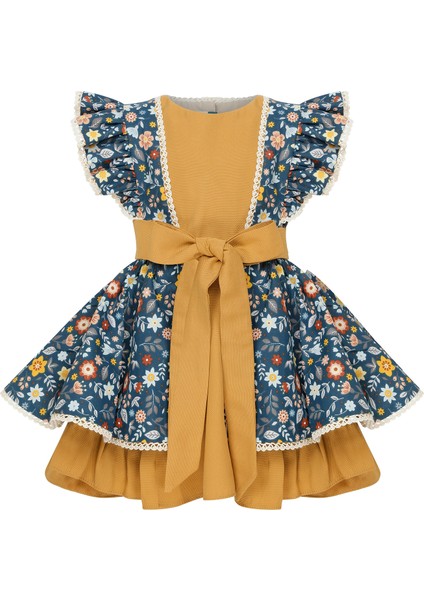 Bondara Lacivert Kız Çocuk Elbise fiyatları