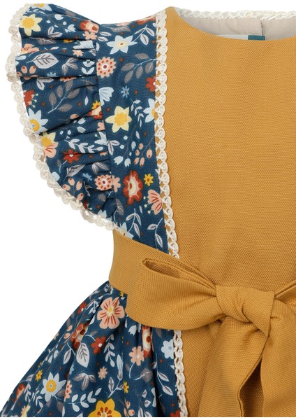 Bondara Lacivert Kız Çocuk Elbise fırsatları