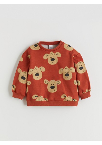 Yeni Sezon Bisiklet Yaka Erkek Bebek Sweatshirt ve Eşofman Alt 2'li fırsatları