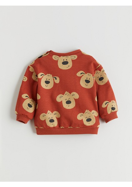 Yeni Sezon Bisiklet Yaka Erkek Bebek Sweatshirt ve Eşofman Alt 2'li indirimleri