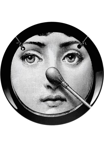 Tema E Variazioni No 161 Porselen Dekoratif Tabak