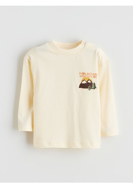 Yeni Sezon Bisiklet Yaka Erkek Bebek Tişört ve Jean Pantolon fırsatları